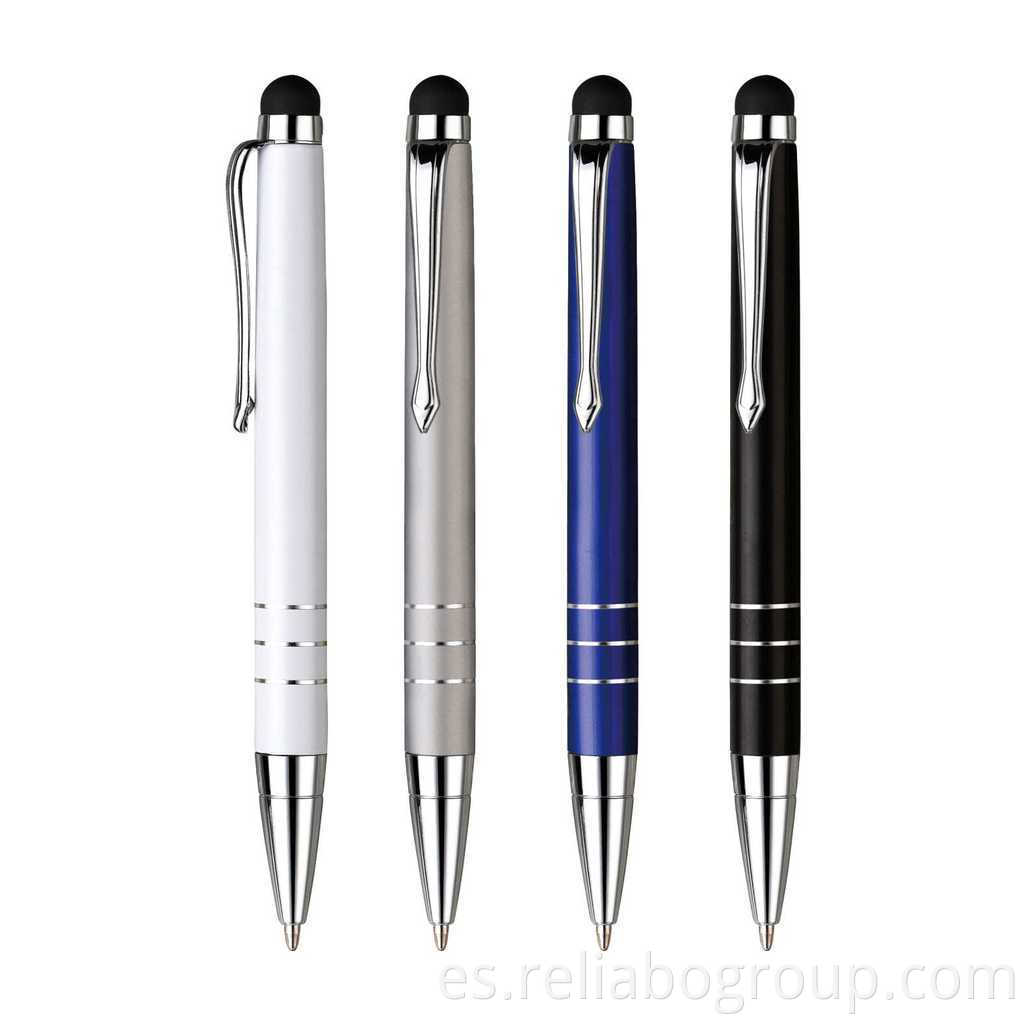 Reliabo Wholesale Multi Color Stylus Slim Metal Touch Screen Bolígrafos